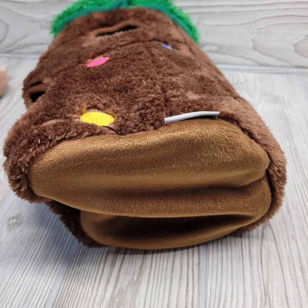 Frisco Holiday Hide and Seek Monkey Christmas Lights Tree Trunk Plush Dog Toy‎